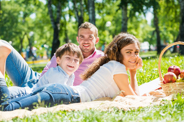 Fototapeta premium Weekend with family