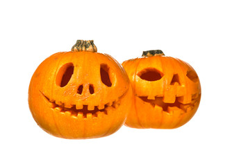 Halloween pumpkin isolated