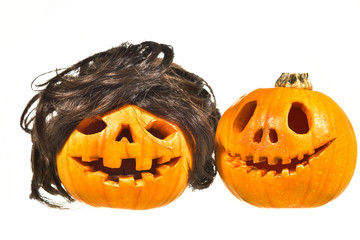 Halloween pumpkin isolated