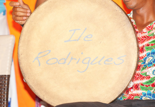 batteur de tambour, île Rodrigues