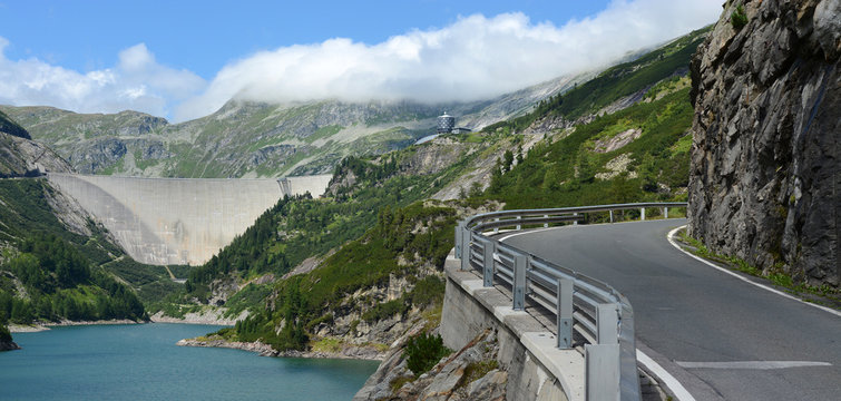 Maltatal, K&ouml;lnbrein Staumauer, &Ouml;sterreich