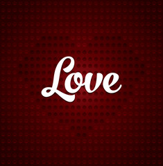 Fototapeta premium Abstract heart background, Valentine concept