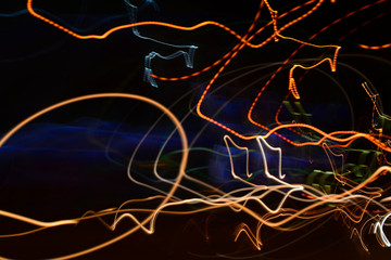 Abstract blur lighting effect bokeh background