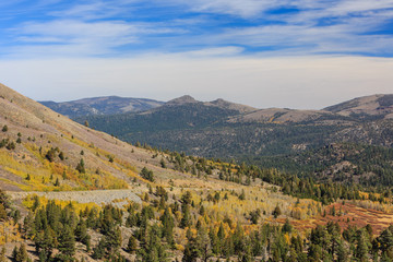 Obraz premium Mountain near Red Lake