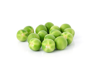 thai eggplant on white background