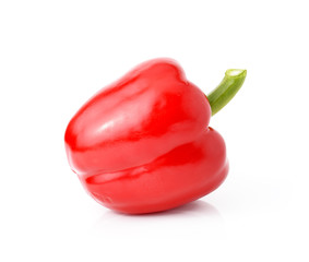 red pepper isolated on white background