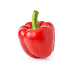 red pepper isolated on white background