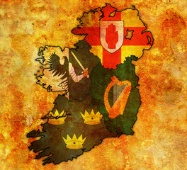 provinces on map of ireland