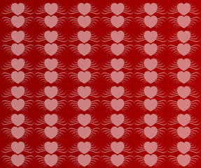 Happy Valentine's Day lettering Greeting Card o