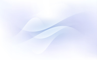 Obraz premium Soft Blue Pastel Light Cloud Waves Sky Background Vector Illust