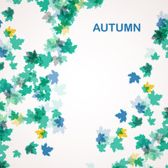 Autumn seasonal background