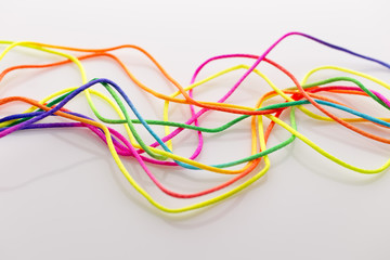 Bright floss.