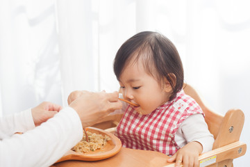 食事の練習