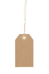 empty paper tag for sale or luggage