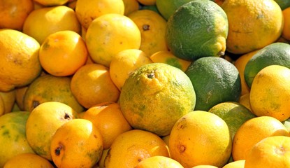 ripe miyakawa from Sicily for sale at the market