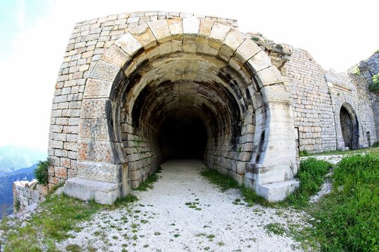 Fort of Campo Molon used by the Italian army during World War I