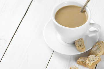 Coffee with cookies