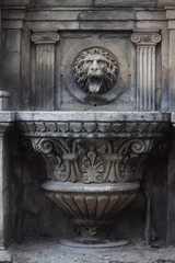 the gothic fountain in Baku