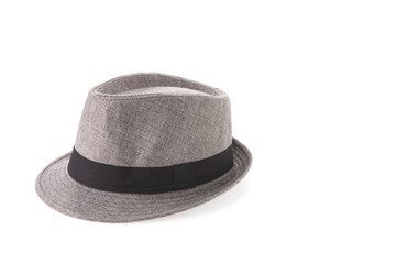 Straw hat isolated on white background