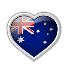 Australian heart icon