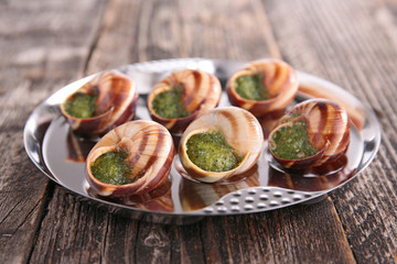 french gastronomy, escargot
