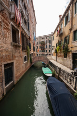 Fototapeta na wymiar Canale veneziano, Venezia, Veneto, Italia