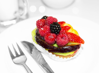 Fresh fruit dessert
