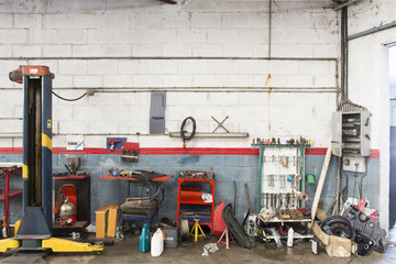 Alte Autowerkstatt