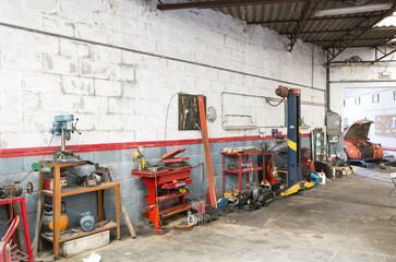 alte Autowerkstatt