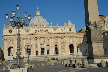 Piazza San Pietro a Roma