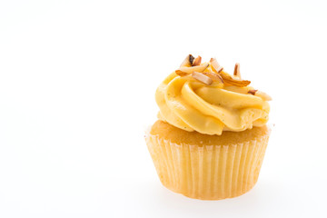 Cupcakes isolated on white