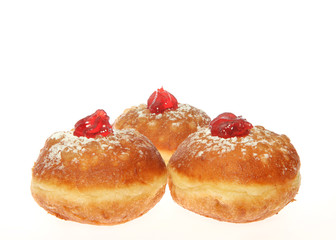 Hanukkah doughnut