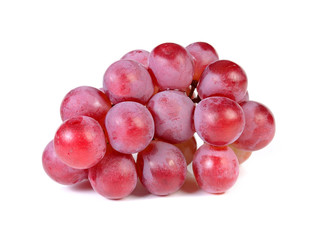 grapes isolated on over white background