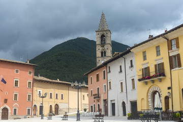 Naklejka premium Leonessa (Rieti, Italy)