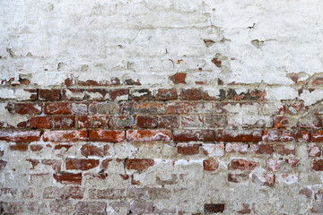 abstraction of red old brick background