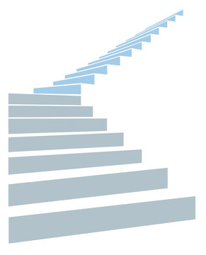 stair in sky