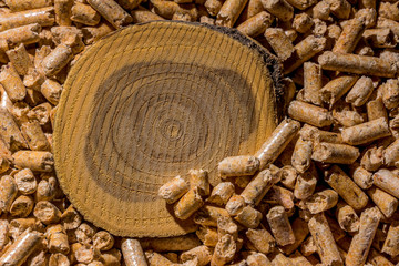 Pellets zum Heizen