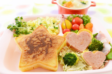 おいしそうな朝食