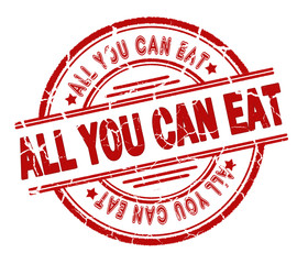 all you can eat stamp