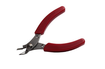 small pliers with red handles