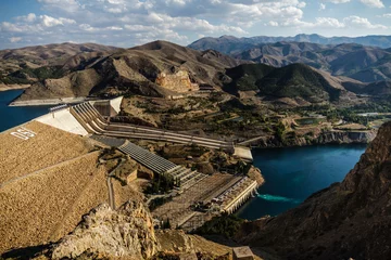 Fotobehang Dam Keban, a Hydroelectric Energy Dam