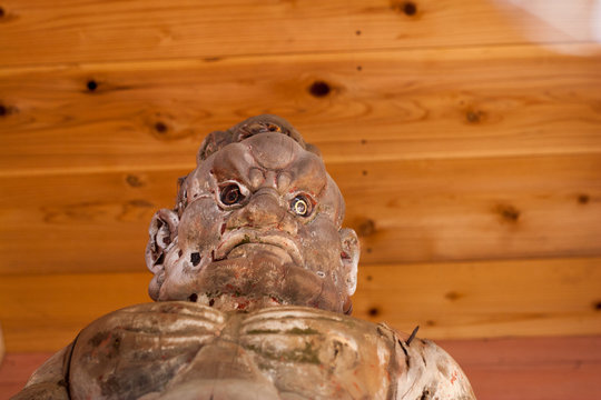 Japanese temple guardian called Nio