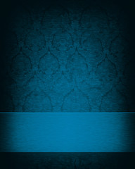 blue  background