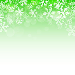 Abstract green christmas background