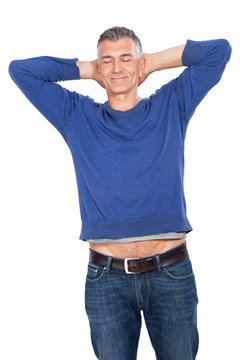 Attraktiver Mann