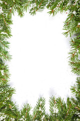 Christmas background. Eve framework