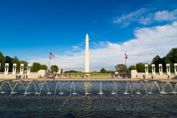 The U.S. National World War II Memorial in Washington DC,USA