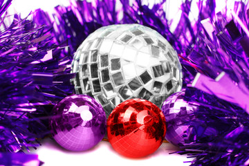 Christmas balls and decorations