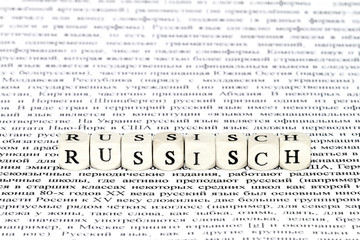 Obraz premium Russisch