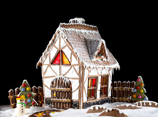 Gingerbread house